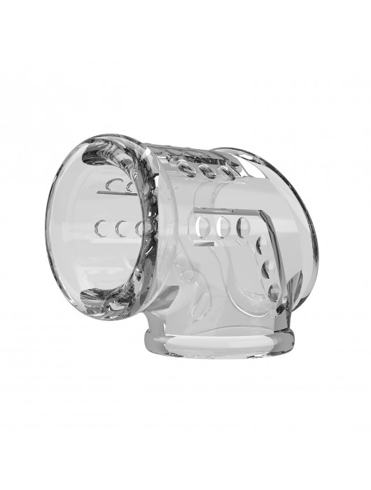 Прозрачная насадка на пенис и мошонку - Baile - в Красногорске купить с доставкой