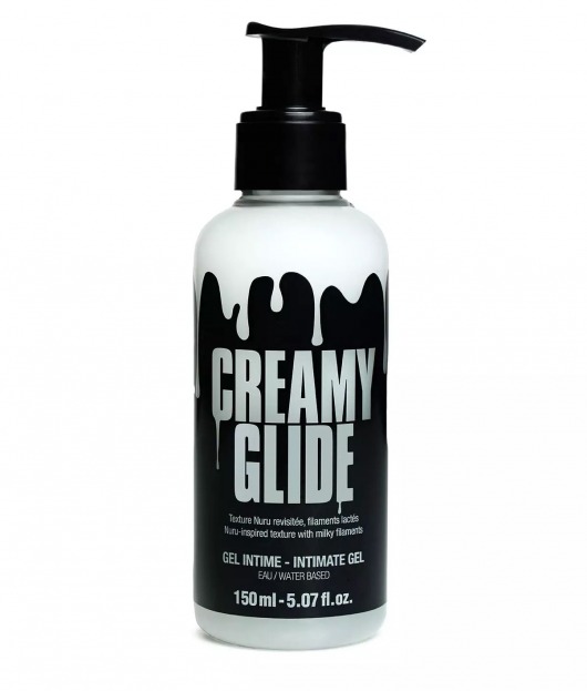 Лубрикант на водной основе Creamy Glide с консистенцией спермы - 150 мл. - Strap-on-me - купить с доставкой в Красногорске