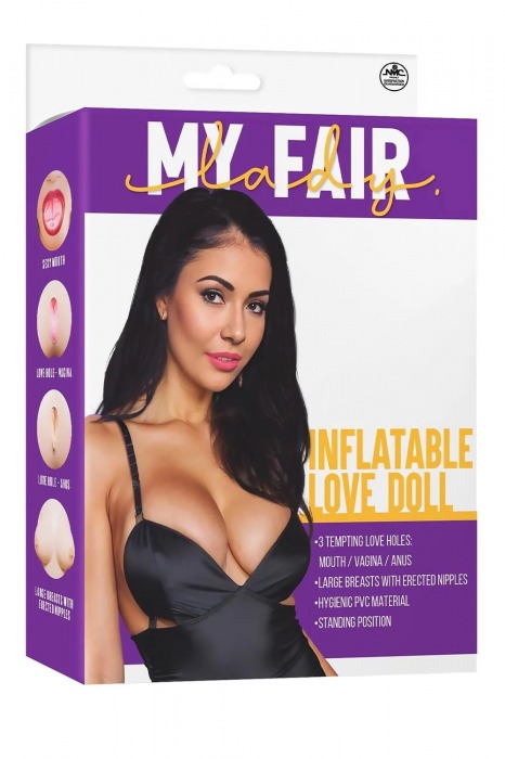 Телесная надувная секс-кукла с 3 любовными отверстиями - NMC - в Красногорске купить с доставкой