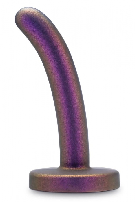 Фиолетовая насадка с гладкой поверхностью Surrender 4.75 Inch Beginner Pegging Dildo - 12 см. - Blush Novelties - купить с доставкой в Красногорске