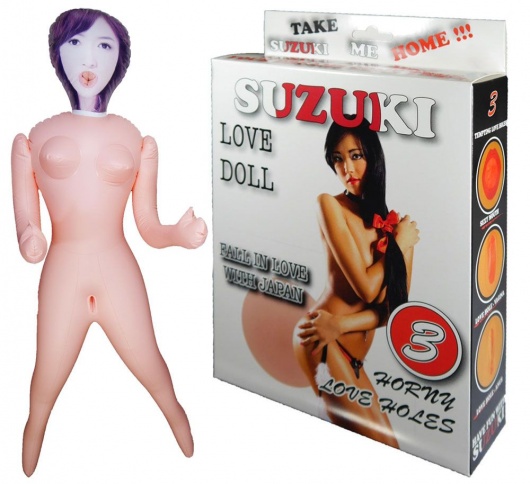 Надувная секс-кукла Suzuki - Boys of Toys - в Красногорске купить с доставкой