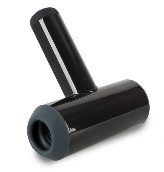 Черный мастурбатор с удобной ручкой Masturbator with 2 Functions - Orion - в Красногорске купить с доставкой