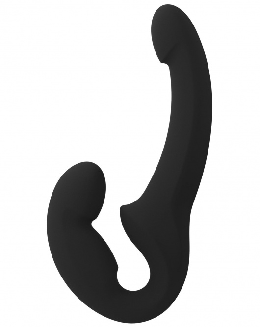 Черный безремневой страпон Share Lite - Fun Factory - купить с доставкой в Красногорске