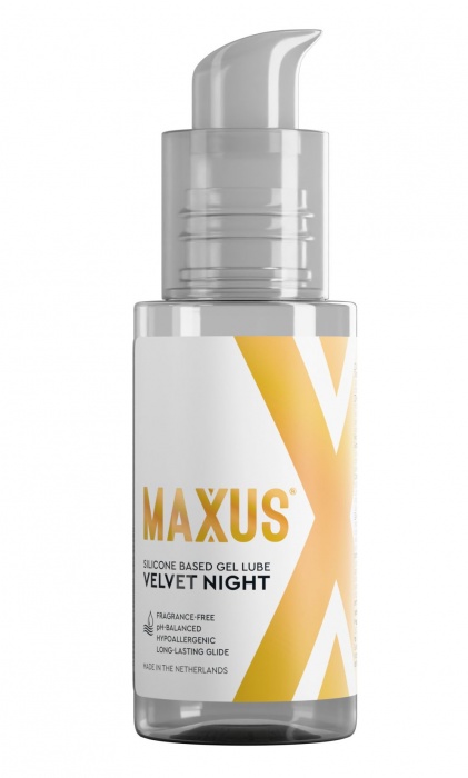 Лубрикант на силиконовой основе MAXUS Velvet Night - 50 мл. - Maxus - купить с доставкой в Красногорске