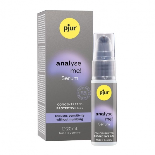 Расслабляющая анальная сыворотка pjur Analyse Me Serum - 20 мл. - Pjur - купить с доставкой в Красногорске