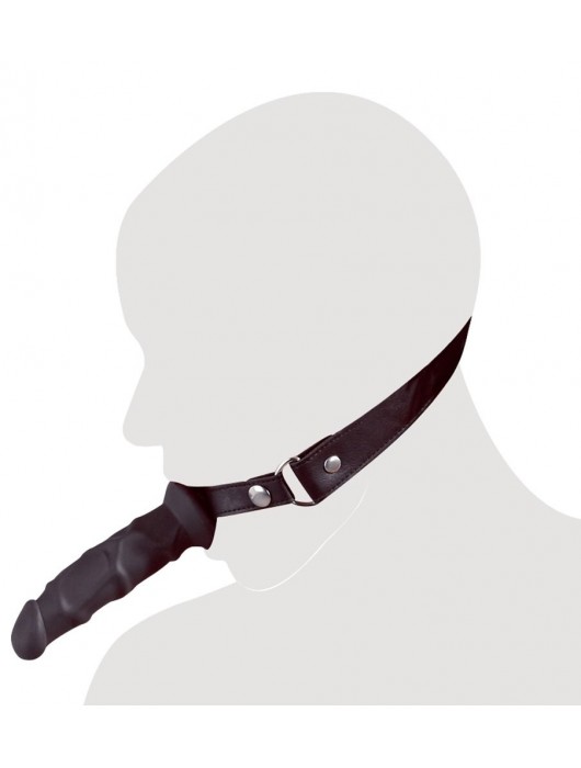 Кляп с наружным фаллоимитатором Knebel mit Dildo - Orion - купить с доставкой в Красногорске