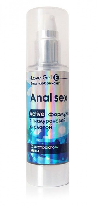 Анальный обезболивающий гель-лубрикант LoveGel E - 55 гр. - Биоритм - купить с доставкой в Красногорске
