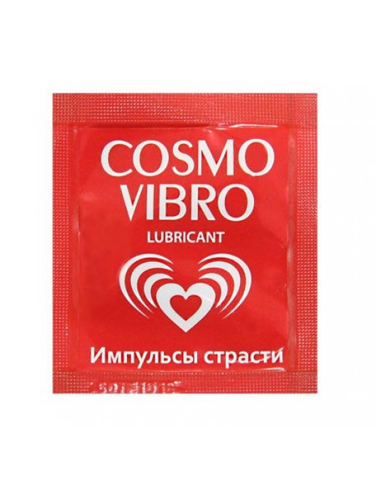 Пробник женского стимулирующего лубриканта на силиконовой основе Cosmo Vibro - 3 гр. - Биоритм - купить с доставкой в Красногорске