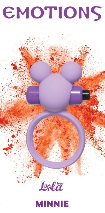 Сиреневое эрекционное виброколечко Emotions Minnie - Lola Games - в Красногорске купить с доставкой