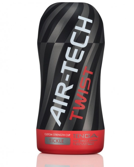 Мастурбатор с регулируемой плотностью обхвата Custom Strength CUP Twist Tickle - Tenga - в Красногорске купить с доставкой