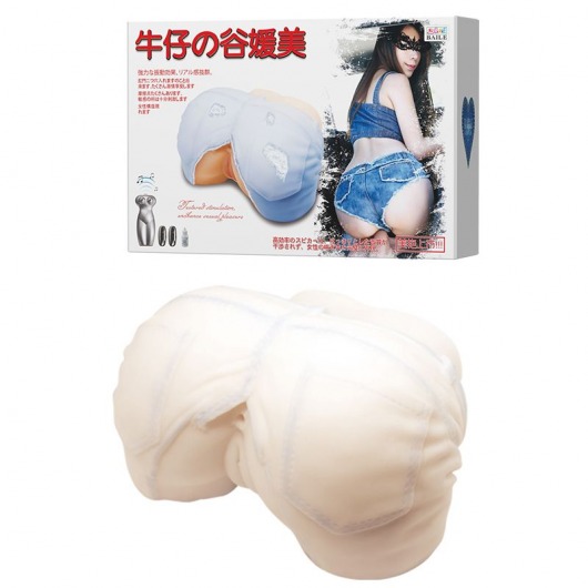 Мастурбатор-попка с двойной вибрацией и двумя входами - Baile - в Красногорске купить с доставкой