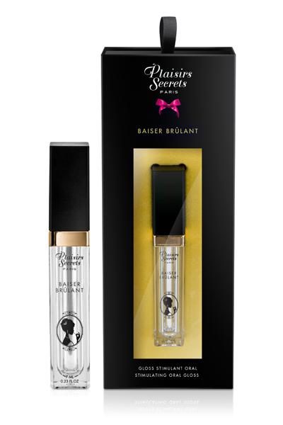 Стимулирующий блеск для губ Baiser Brulant Gloss Plaisirs Secrets - 7 мл. - Plaisir Secret - купить с доставкой в Красногорске