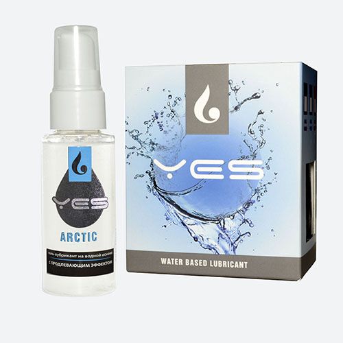 Интимный гель-лубрикант Yes Arctic с продлевающим эффектом - 30 мл. - Sitabella - купить с доставкой в Красногорске