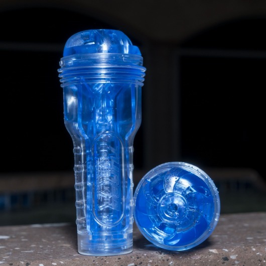 Мастурбатор Fleshlight Turbo - Trust Blue Ice - Fleshlight - в Красногорске купить с доставкой