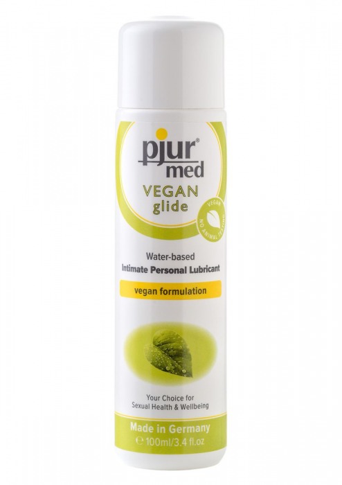 Натуральный лубрикант pjur MED Vegan Gilde - 100 мл. - Pjur - купить с доставкой в Красногорске
