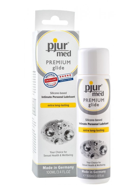Гипоаллергенный силиконовый лубрикант pjur MED Premium glide - 100 мл. - Pjur - купить с доставкой в Красногорске