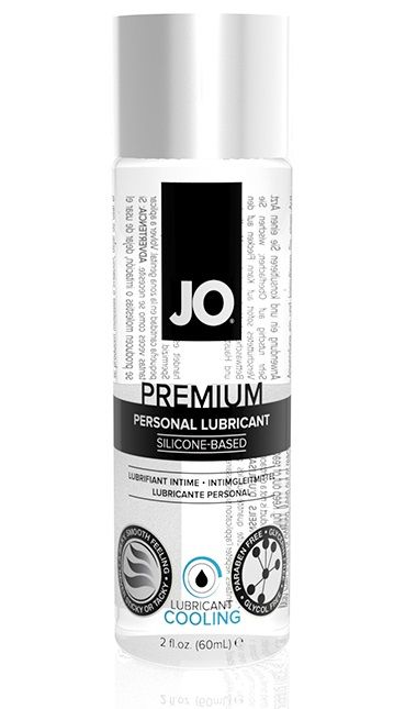 Охлаждающий лубрикант на силиконовой основе JO Personal Premium Lubricant Cooling - 60 мл. - System JO - купить с доставкой в Красногорске