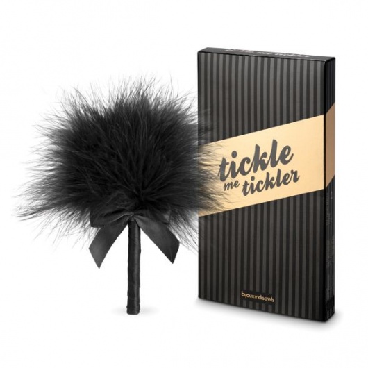 Пуховка для эротических игр Tickle Me Tickler - Bijoux Indiscrets - купить с доставкой в Красногорске