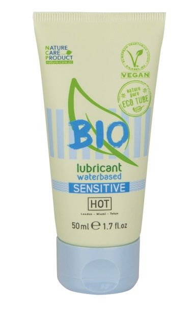 Органический лубрикант для чувствительной кожи Bio Sensitive - 50 мл. - HOT - купить с доставкой в Красногорске