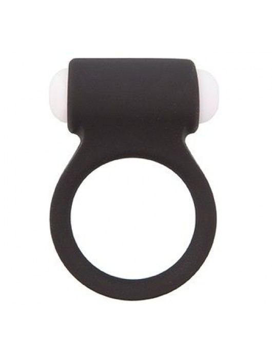 Чёрное эрекционное виброкольцо LIT-UP SILICONE STIMU RING 3 BLACK - Dream Toys - в Красногорске купить с доставкой