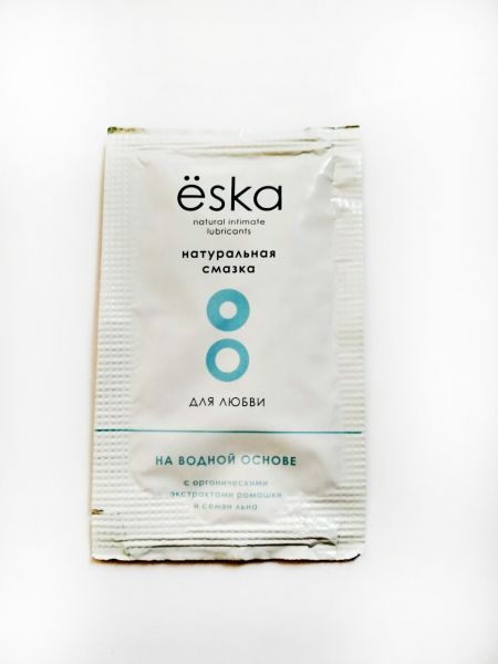 Натуральный лубрикант на водной основе Ёska - 7 мл. - Eska - купить с доставкой в Красногорске