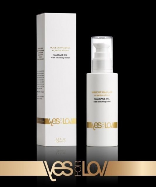 Массажное масло TITILLATING MASSAGE OIL - 100 мл. - YESforLOV - купить с доставкой в Красногорске