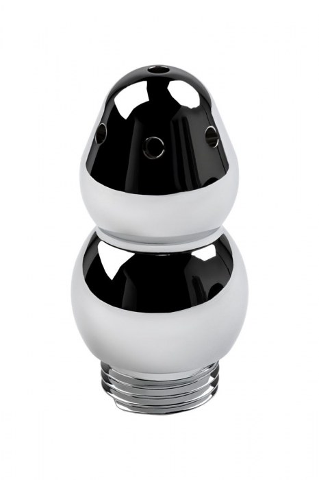 Металлический анальный душ с тремя насадками - ToyFa - купить с доставкой в Красногорске