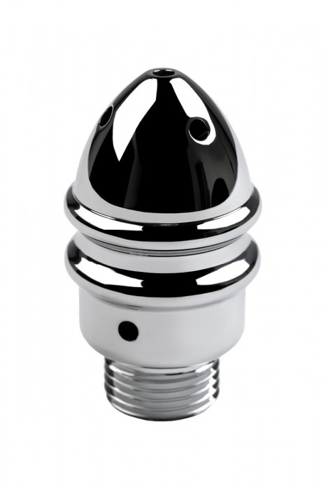 Металлический анальный душ с тремя насадками - ToyFa - купить с доставкой в Красногорске