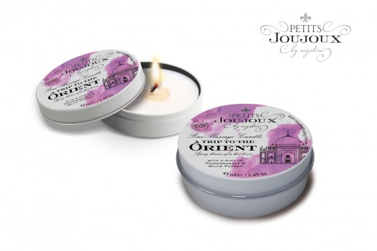 Массажная свеча Petits Joujoux Orient с ароматом граната и белого перца - 33 гр. - MyStim - купить с доставкой в Красногорске