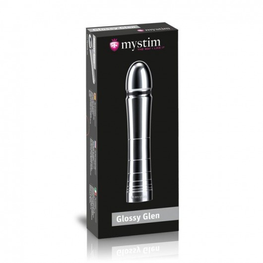 Фаллоимитатор для электростимуляции Glossy Glen Dildo - 14 см. - MyStim - купить с доставкой в Красногорске