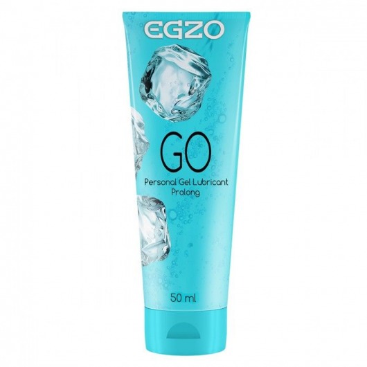 Пролонгирующий лубрикант на водной основе Egzo Go - 50 мл. - EGZO - купить с доставкой в Красногорске