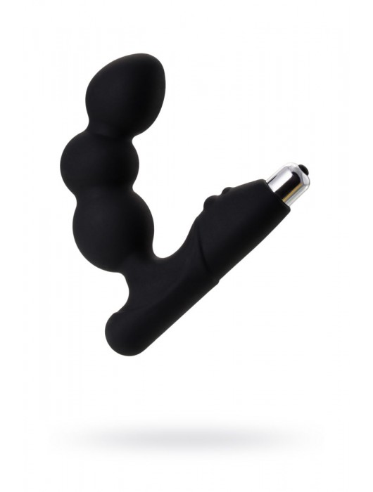 Чёрный вибростимулятор простаты Erotist - Erotist Adult Toys - в Красногорске купить с доставкой