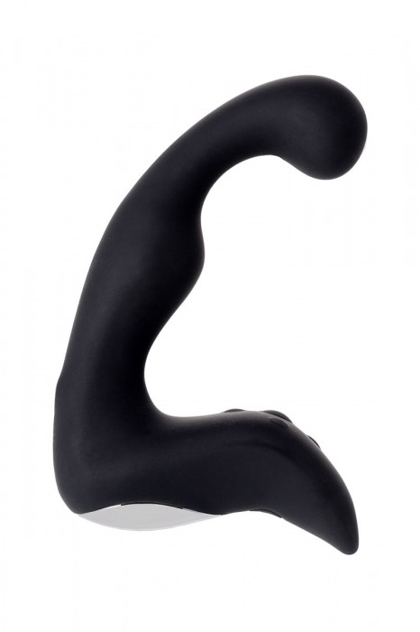 Чёрный изогнутый вибростимулятор простаты Erotist - Erotist Adult Toys - в Красногорске купить с доставкой