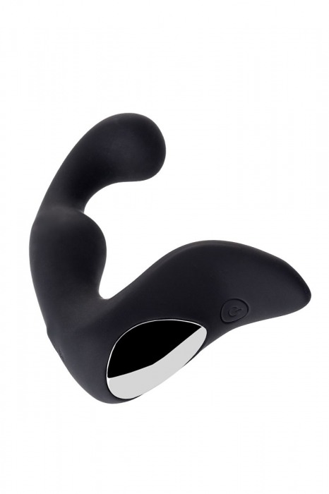 Чёрный изогнутый вибростимулятор простаты Erotist - Erotist Adult Toys - в Красногорске купить с доставкой