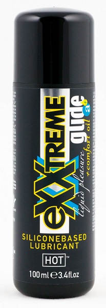 Анальная смазка на силиконовой основе Exxtreme Glide - 100 мл. - HOT - купить с доставкой в Красногорске