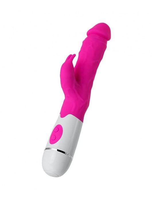 Розовый вибратор A-Toys Mist - 25,4 см. - A-toys