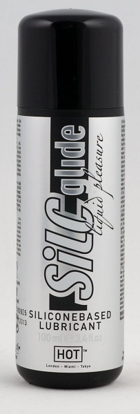 Интимная смазка на силиконовой основе SILK Glide - 100 мл. - HOT - купить с доставкой в Красногорске