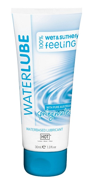 Гель-смазка на основе чистой родниковой воды WaterLube - 30 мл. - HOT - купить с доставкой в Красногорске
