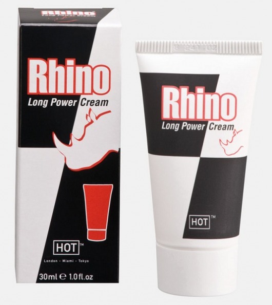 Крем-пролонгатор для мужчин Rhino - 30 мл. - HOT - купить с доставкой в Красногорске