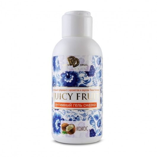 Интимный гель на водной основе JUICY FRUIT с ароматом кокоса - 100 мл. - БиоМед - купить с доставкой в Красногорске