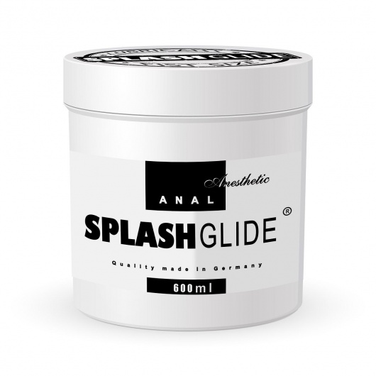 Анальный гель на водной основе SPLASHGLIDE ANAL ANESTHETIC FIST SIZE - 600 мл. - Splashglide - купить с доставкой в Красногорске