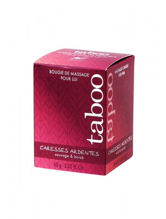 Массажное аромамасло с афродизиаками для мужчин RUF Сaresses ardentes - 60 гр. - RUF - купить с доставкой в Красногорске