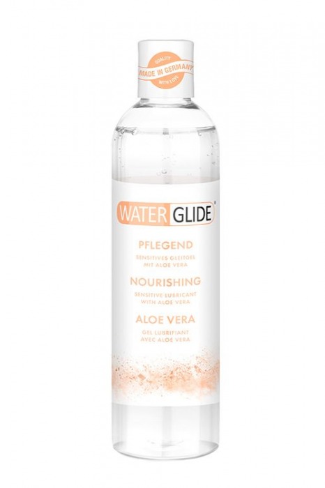Лубрикант на водной основе с алоэ вера NOURISHING - 300 мл. - Waterglide - купить с доставкой в Красногорске