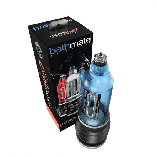 Синяя гидропомпа HydroMAX7 Wide Boy - Bathmate - в Красногорске купить с доставкой