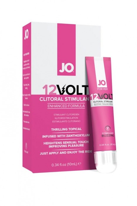 Возбуждающая сыворотка мощного действия JO Volt 12V - 10 мл. - System JO - купить с доставкой в Красногорске