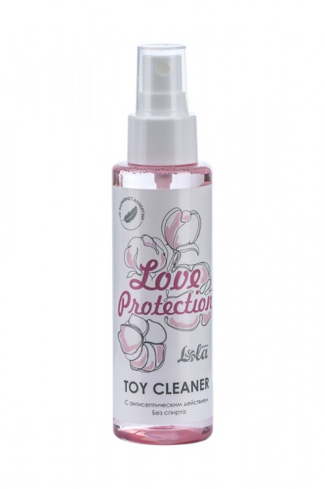 Гигиенический антисептический лосьон Toy cleaner - 110 мл. - Lola Games - купить с доставкой в Красногорске