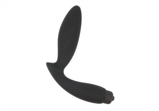 Чёрный вибростимулятор простаты Sex Expert Vibe Pleasure - Sex Expert - в Красногорске купить с доставкой