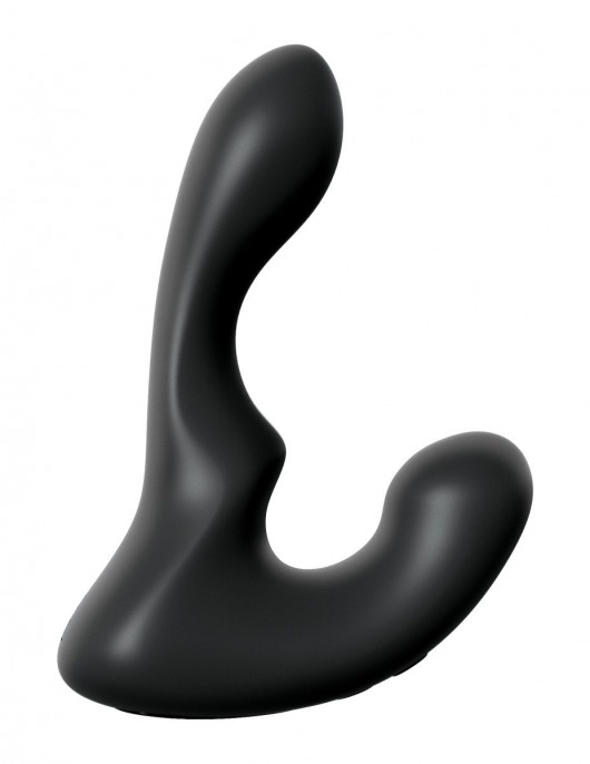Черный анальный вибростимулятор P-Spot Milker - 14 см. - Pipedream - в Красногорске купить с доставкой