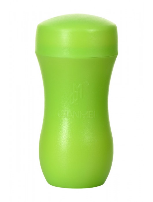 Мастурбатор-вагина A-Toys в зеленой колбе - A-toys - в Красногорске купить с доставкой