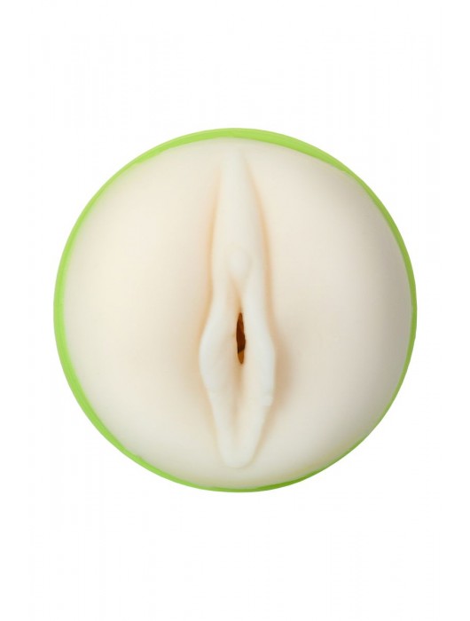 Мастурбатор-вагина A-Toys в зеленой колбе - A-toys - в Красногорске купить с доставкой